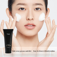 TWG RTS Nettoyant Visage Hydratant et Purifiant en Profondeur à l'Acide Aminé Noir – Meilleure Vente