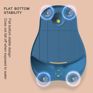Bồn Tắm Trẻ Sơ Sinh Trẻ Sơ Sinh Mới Sinh Chống Trượt Bằng Nhựa Bộ Hỗ Trợ Ghế Tắm Cho Trẻ Em Trẻ Em Ngồi Có Giác Hút - Product Image 3