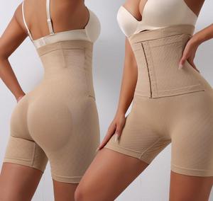 Vêtements de compression viral en gros pour femmes, vêtements de compression pour femmes grandes tailles avec crochets au bas, vêtements de compression pour le contrôle du ventre, pantalons de compression - Product Image 6