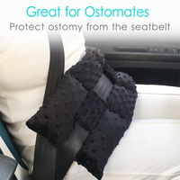 Coussin de récupération post-hystérectomie doux avec support corporel tricoté pour le soulagement de la douleur post-opératoire et le soutien des incisions pour femmes