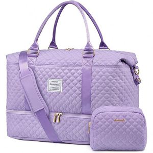 Free Sample casual Tote Travel Weekend <b>Overnight</b> Luggage <b>Bag</b> Travel Luggage Pack for <b>Women</b> Duffle for Sale - Product Image 5