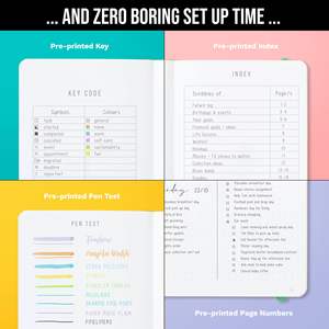 Cuaderno Espiral con Puntos B5 de STM, Papel Grueso Antidesgarro de 160 g/m², 150 Páginas, Apertura Plana, Cubierta de Cuero Vegano, Ideal para Regalo - Product Image 4