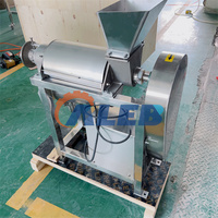Commerciële kokosmelkpers schroefpers sapcentrifuge passievrucht ananas appel watermeloen fruitsapverwerking