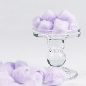 Boules de coton colorées en vrac pour le maquillage du visage, enlèvement de vernis à ongles, usage domestique - Product Image 5