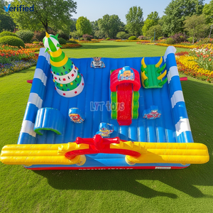 <span class=keywords><strong>Castillo</strong></span> Inflable Grande para Niños, Certificado EN14960, Parque Infantil Inflable para Exteriores, Muro de Escalada, Casa de Brinco - Product Image 1