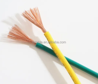 Cable de Cobre BVR H07V-R 450/750 V de Bajo Voltaje, Aislado con PVC, Libre de Halógenos, para Uso Doméstico