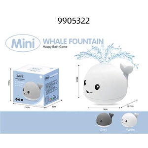 Jouet de bain électrique Jinying pour bébés et tout-petits, douchette de bain en forme de baleine, cadeau de fête - Product Image 3
