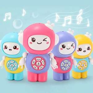 <span class=keywords><strong>Robot</strong></span> de musique <span class=keywords><strong>petit</strong></span>, jouet de développement, pour garçons et filles, prise car, personnalisé - Product Image 3