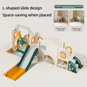 Toddler trượt <span class=keywords><strong>Swing</strong></span> <span class=keywords><strong>Set</strong></span> Golf vẽ bảng Kính thiên văn cho trong nhà/ngoài trời <span class=keywords><strong>s</strong></span>ử dụng thân thiện với môi nhựa trẻ em trượt khu dân cư trường - Product Image 4