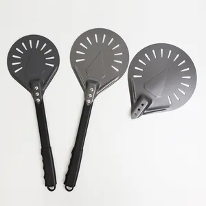 Nuova versione in stile europeo del Set di pellicola dura anodizzata buccia di <span class=keywords><strong>Pizza</strong></span> traforata 7, 8, 9 <span class=keywords><strong>Pizza</strong></span> pala di tornitura <span class=keywords><strong>a</strong></span> casa - Product Image 1