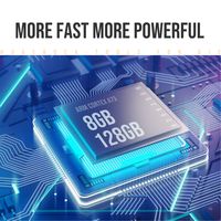 OEM/ODM T60GF Tablette Android robuste lisible à la lumière du soleil 1000 Nit 4G Wifi 9000mAh Batterie 8 + 128 Go RTK GPS Récepteur 8 + 128 Go Rtk pda