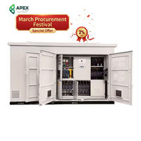 Poste de transformateur préfabriqué triphasé 11 kV 50/60 Hz pour extérieur, pour alimentation mobile