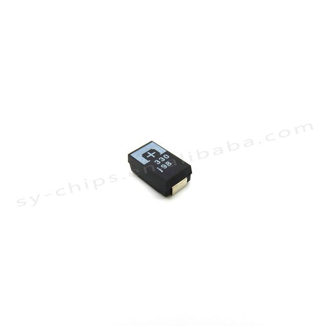 Tantalum Capacitors - Polymer SMD 6.3volts 330uF ESR 18mohm 6TPE330MIL