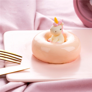Gâteau <span class=keywords><strong>licorne</strong></span> de qualité supérieure Gâteau mousse surgelé Dessert glacé - Product Image 3