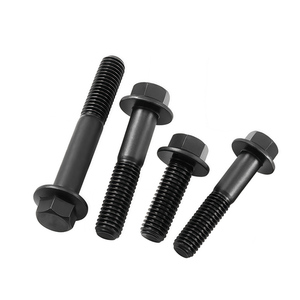 Bu lông lục giác đầu chìm mạ đen, hệ mét, chất liệu hợp kim/thép cacbon cấp 8.8/10.9/12.9, tiêu chuẩn DIN6921 - Product Image 1