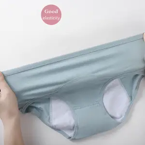 Mutandine mestruali a prova di perdite all'ingrosso pantaloni fisiologici intimo <span class=keywords><strong>donna</strong></span> periodo <span class=keywords><strong>cotone</strong></span> <span class=keywords><strong>impermeabile</strong></span> slip taglie forti - Product Image 3