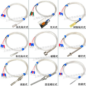 หัววัดอุณหภูมิแพลตตินัม (PT100): กันน้ำ ทนต่อการกัดกร่อน และทนต่ออุณหภูมิสูงและต่ำ - Product Image 1