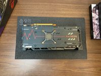 Radeon RX 6600 XT 6700 XT Pulse 8GB 12GB Ordinateur de bureau Rx 6600 Xt 6600xt Rx6600 Carte graphique de jeu Mini Chassis Carte vidéo