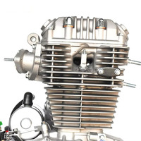 Mesin Zongshen CB250-D Performa Tinggi 4 Tak Berpendingin Udara 250cc Silinder Tunggal Starter Elektrik/Kick