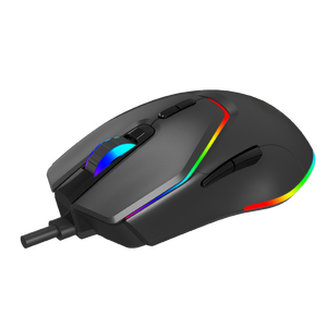 Tùy chỉnh thiết kế mới 6D nút laser logo 7 màu LED thở ánh sáng quang học Ergonomic USB có dây Chuột chơi game cho PC Gamer - Product Image 3