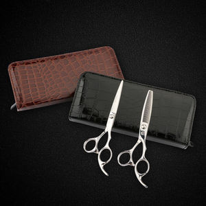 Ciseaux de barbier professionnels, logo personnalisé OEM, 6 pouces, de haute qualité, pour salon de beauté, vente en gros, livraison gratuite - Product Image 5