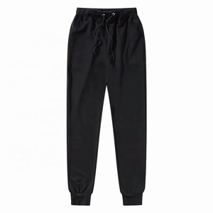 Customized Logo Printing Men's Casual Sport <strong>Joggers</strong> 100% Cotton Pants Mid Waist Tapered <strong>Slim</strong> <strong>Fit</strong> Sweatpants Soft Sublimation - Product Image 3
