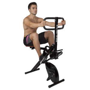 Máquina de Ejercicios para Gimnasio, Equipo de Fitness, Máquina de Montar a Caballo, <span class=keywords><strong>Total</strong></span> <span class=keywords><strong>Crunch</strong></span> con Bicicleta X, <span class=keywords><strong>Crunch</strong></span> Abdominal - Product Image 5