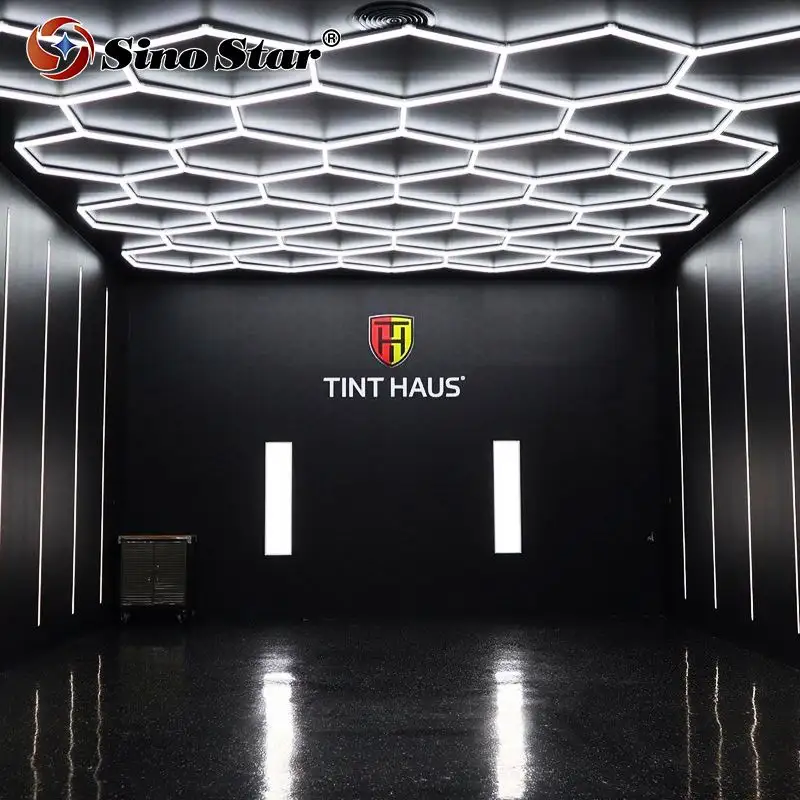 China best selling for home garage and commercial systems hexagon led panel light