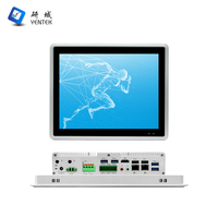 PC industriel sans ventilateur YENTEK, Intel I5 8260U, 6 ports RS232/485 COM, 9-36V, large plage de tension, passerelle IoT, ordinateur embarqué tactile