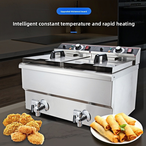 Friteuses électriques commerciales, en modèles à un ou deux cylindres, sont disponibles à bas prix pour l'<span class=keywords><strong>achat</strong></span> en gros. - Product Image 2
