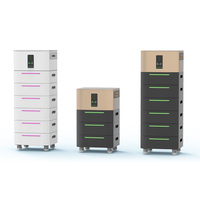 Système de stockage d'énergie domestique empilable 1-5 kWh, station d'alimentation extensible empilable 30 kW 60 kW pour appartement, système de stockage d'énergie UPS