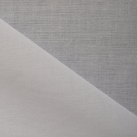 Entoilage tissé de tissu d'entoilage fusible de polyester de coton de haute qualité pour le collier