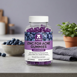Gomitas OEM para limpieza de la piel, suavizantes, blanqueadoras faciales, cuidado de la piel, belleza, salud, suplemento de zinc para eliminar el acné - Product Image 1