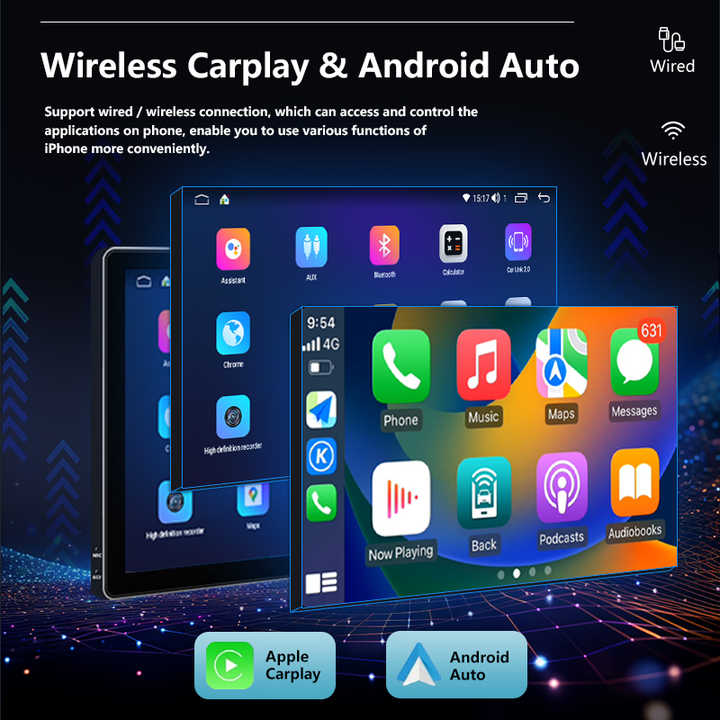 Factory N5 6GB + 128GB Universal Android Car DVD MP5 Player Radio de