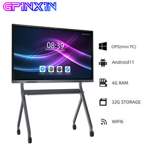 GPINXIN 65 75 86 98 بوصة أندرويد 4K اجتماع لوحة مسطحة رقمية سبورة بيضاء للتعليم المدرسي - Product Image 2
