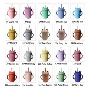 Taza de bebé de silicona saludable respetuosa con el medio ambiente, la mejor venta, Linda, sin Bpa, apta para lavavajillas, para entrenamiento infantil - Product Image 2