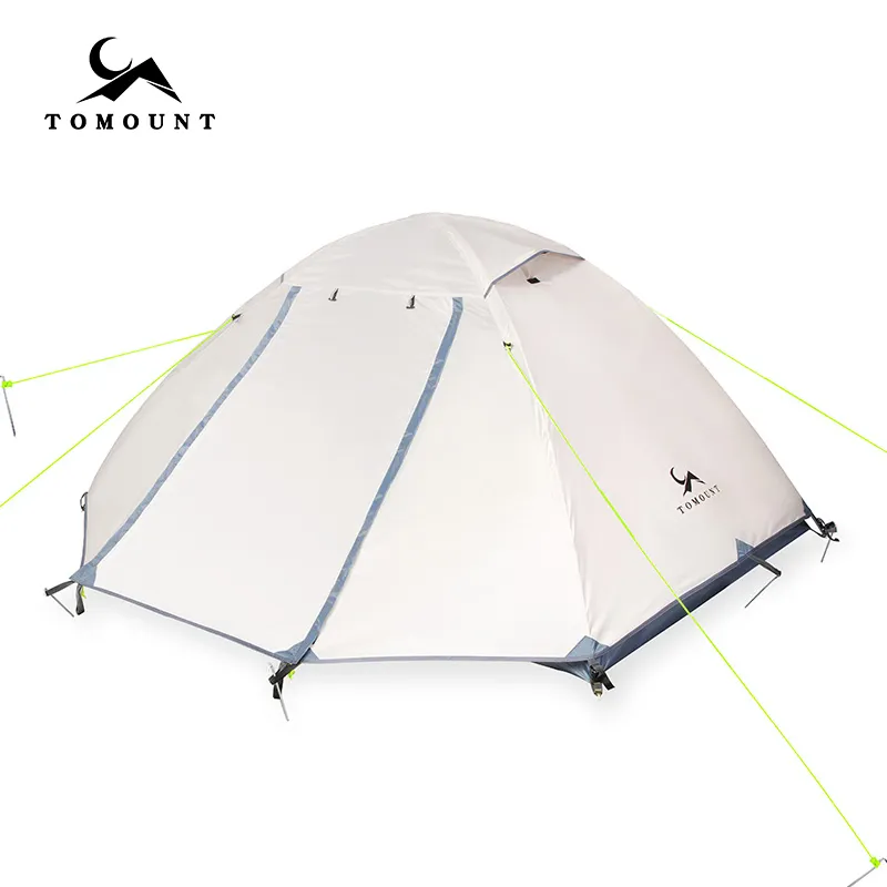 Tente de Camping ultralégère, pôle en Aluminium, utilisation en plein air, randonnée, yourte, Double couche, professionnelle, étanche