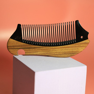 Wooden <b>Hair</b> <b>Comb</b> 10-15Cm Handmade U Shape For Children And Adults - Product Image 4