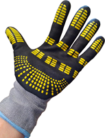 Gants de sécurité en nitrile micro-mousse CE EN388 légers et antidérapants pour la manipulation de précision, l'assemblage et le jardinage