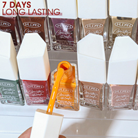Kit de vernis à ongles à séchage rapide à base d'eau, non toxique, pelable, écologique, pour projets de beauté DIY à domicile, paillettes pour les rendez-vous quotidiens
