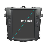 Reproductor de DVD Estéreo para Auto con Sistema Android para Toyota Corolla 2008 2009 2010 2011 2012, Navegación GPS, Cámaras Traseras Inalámbricas