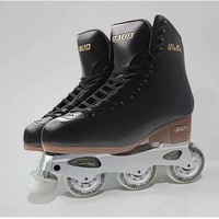Patins à roulettes en ligne 3 roues pour le patinage artistique avec une terre d'arrêt avant à l'aide de patins à roulettes en ligne