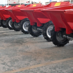 Мини-погрузчик и самосвал KNDMAX RATO с бензиновым двигателем, высокая эффективность, грузоподъемность 250 кг, строительная техника, тачка - Product Image 5