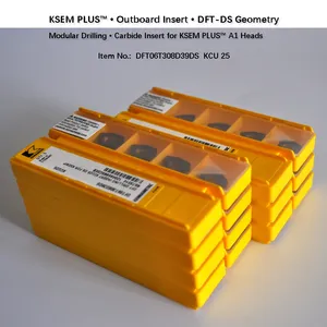 Sakens modularer Bohr karbid einsatz für KSEM PLUS A1 Köpfe DFT06T308D39DS KU25 Material 6573314 (5 PCs Lot pro Karton) - Product Image 4