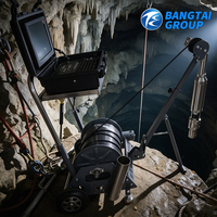 Caméra d'inspection de puits avec câble de 500 m, système de sonde rotative pour applications minières et géologiques