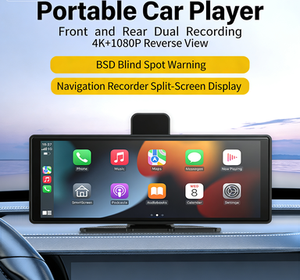 Универсальный встраиваемый монитор на подголовник с сенсорным экраном, Android-магнитола, 1920x1080, 2.5D, USB, развлекательная система для задних сидений, Wi-Fi - Product Image 4