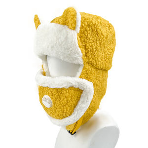 Wineter mujeres y hombres encantador sombrero de Aviador al por mayor soldado ruso cálido sombrero con orejeras Lei Feng sombreros personalizados - Product Image 2