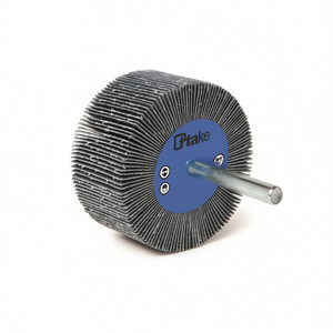 แผ่นขัดกระดาษทรายแบบวงล้อ 40x15 มม. แกน 6 มม. ความหยาบ 80 กริต สำหรับงานเจียรและขัดเงา - Product Image 2