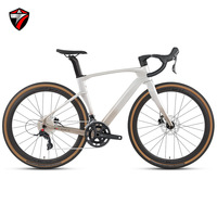 Gravel V3 SHI MANO 105 R7170 Di2 2*12 Carbon All-Road Gravelbike Hochmodul-Carbonrahmen AL7005 Aluminium-Laufräder 9,8 KG