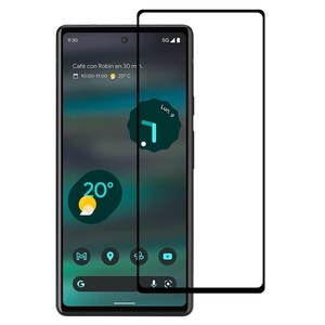 Protector de Pantalla de Vidrio Templado Transparente HD con Pegamento Completo Antiestático 2.5D 9H ESD para Google Pixel 9/9Pro/9ProXL - Product Image 1